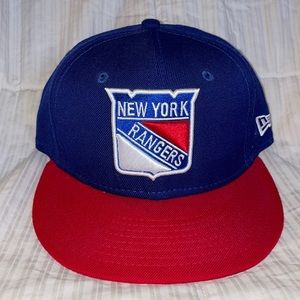 New York rangers fitted cap